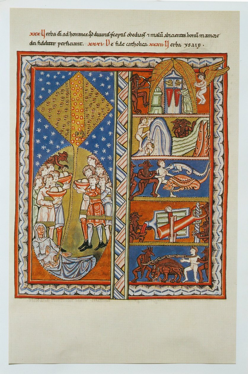 Scivias, Codice Rupertsberg da German School