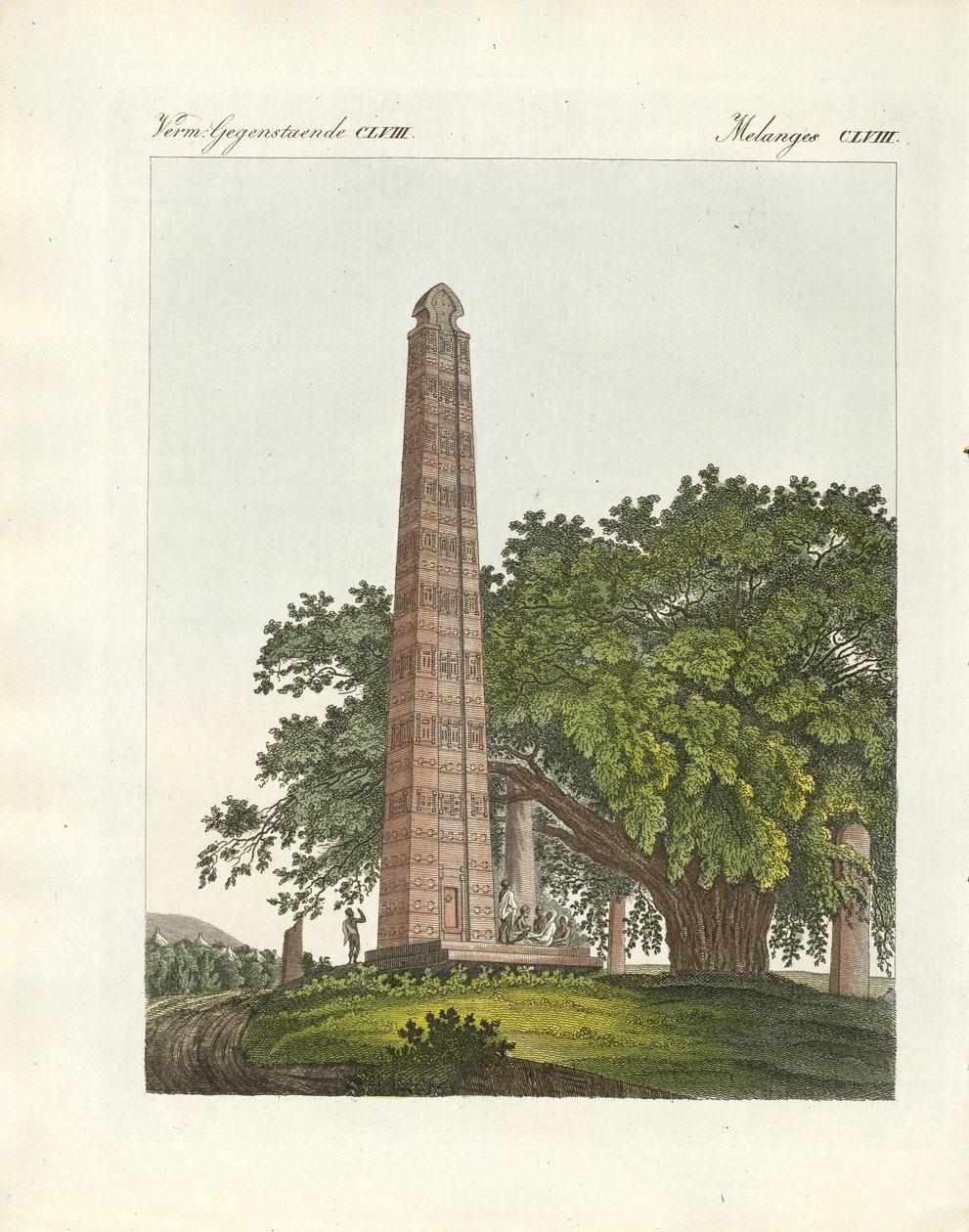 Obelisco di Axum da German School