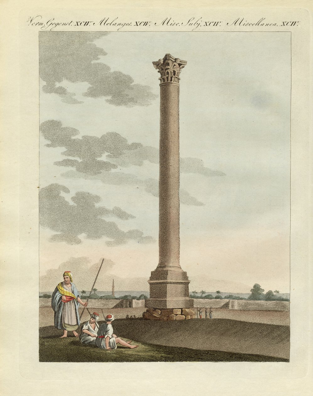 La colonna pompeiana da German School