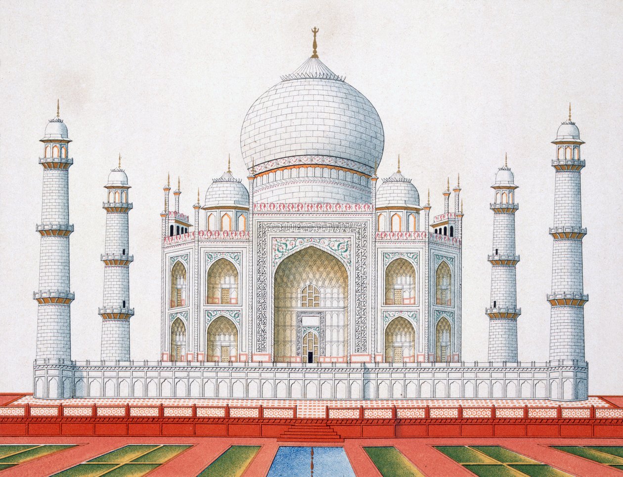 Il Taj Mahal da German School