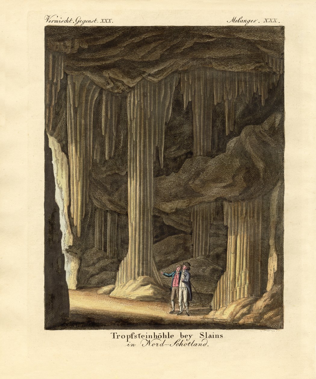 Le grotte calcaree da German School