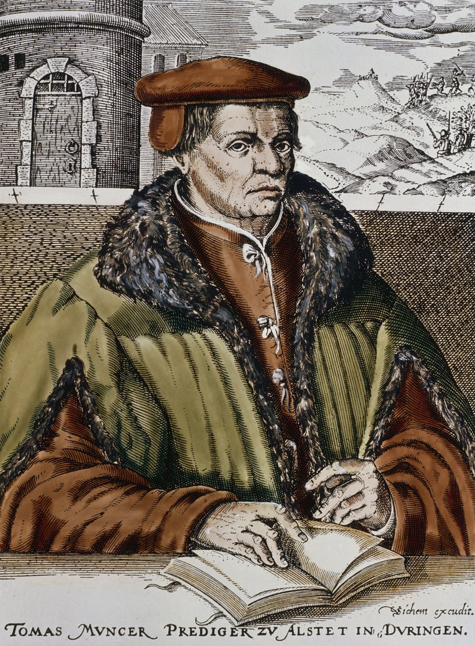 Thomas Müntzer, c.1600 da German School