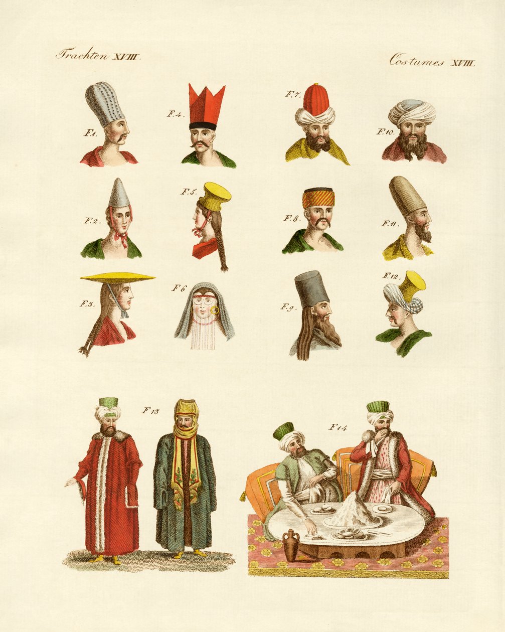 Costumi nazionali turchi da German School