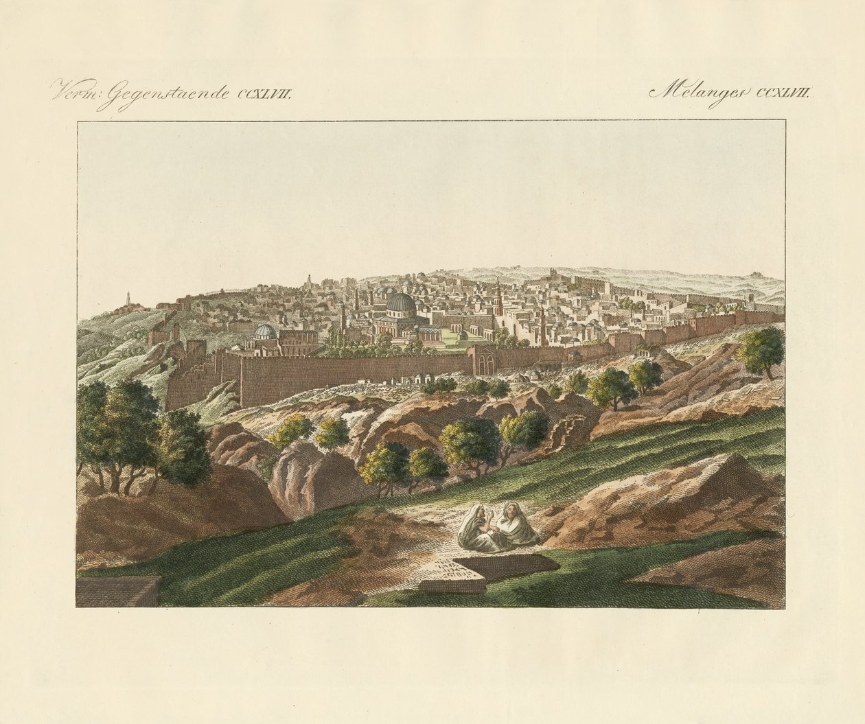 Veduta di Gerusalemme da German School