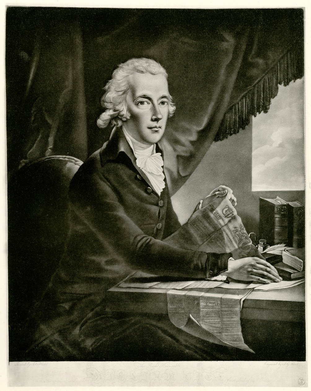 William Pitt il Giovane da German School