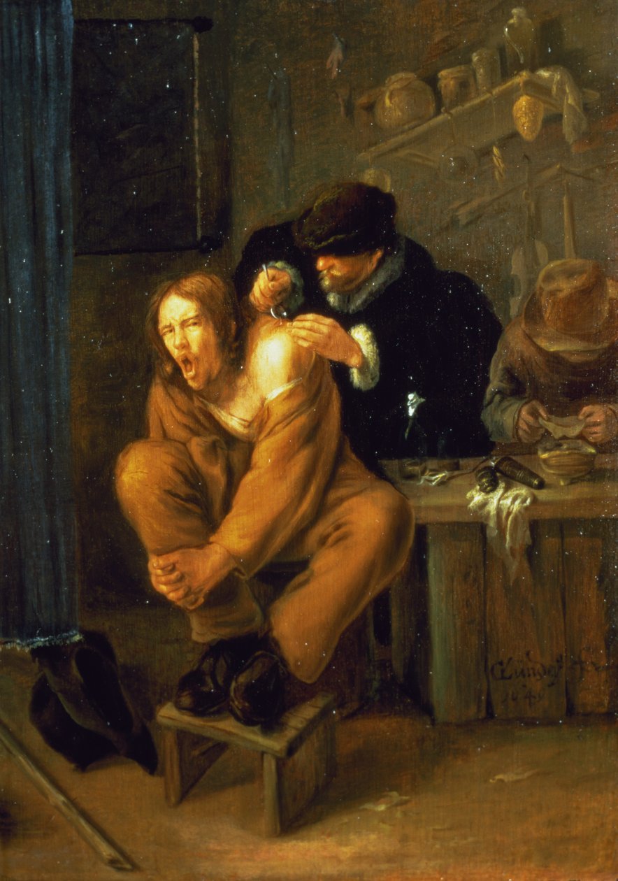 Il chirurgo, 1649 da Gerrit Lundens