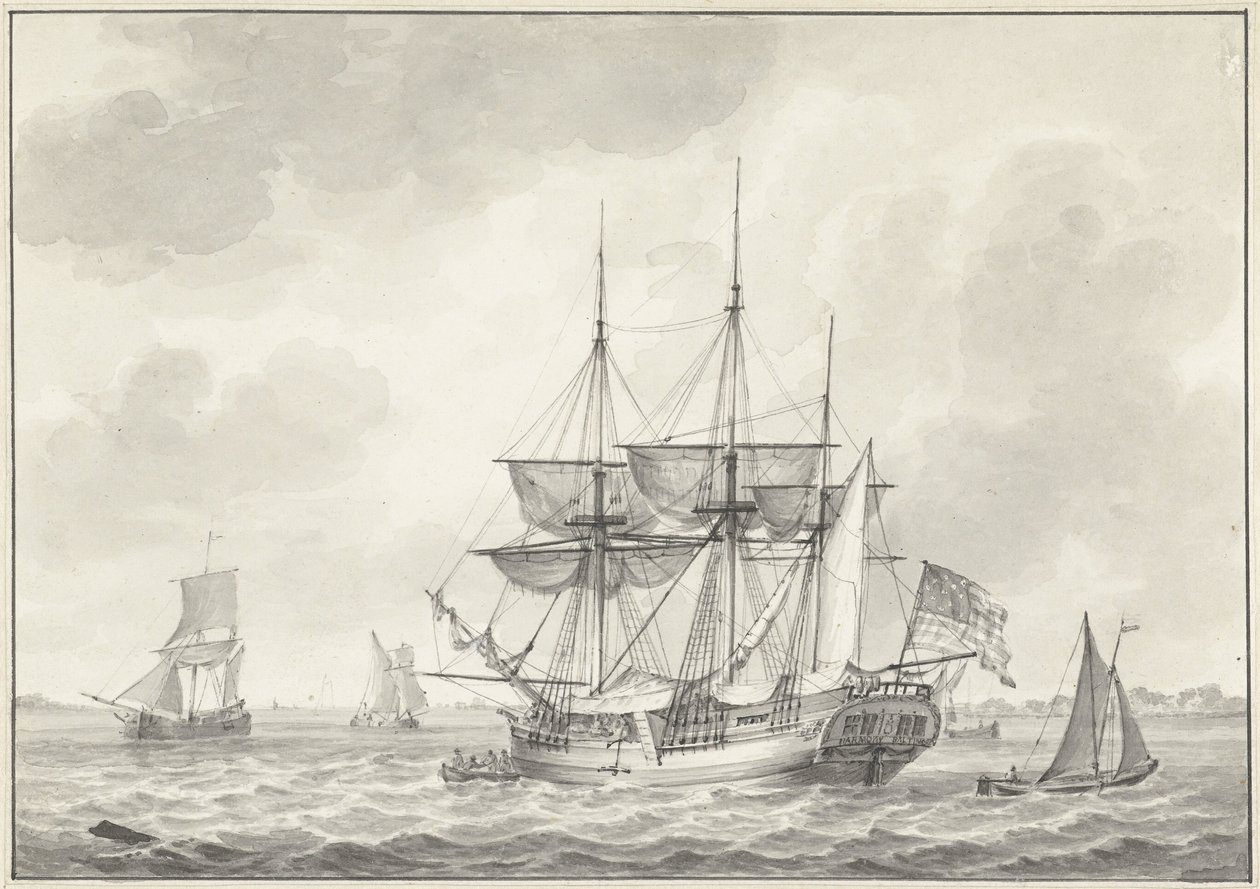 La nave americana Harmony Baltimore da Gerrit Groenewegen