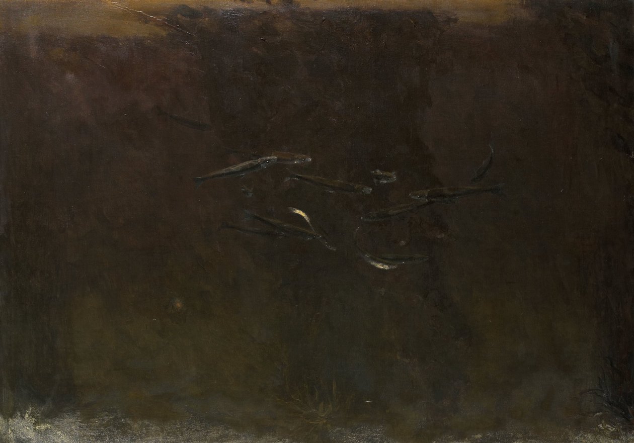 Pesci in un acquario da Gerrit Willem Dijsselhof