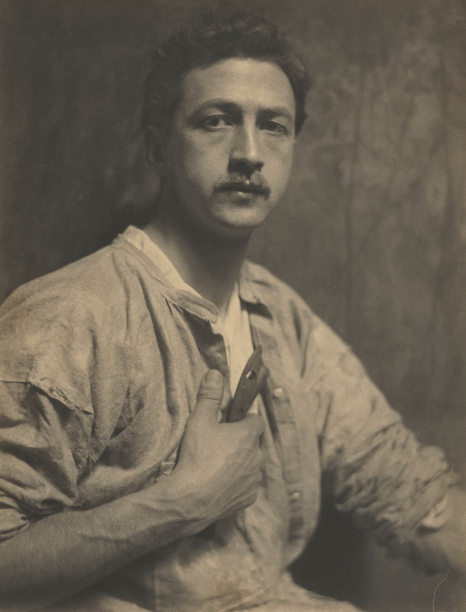 Chester Beach, c. 1910 (foto) da Gertrude Käsebier