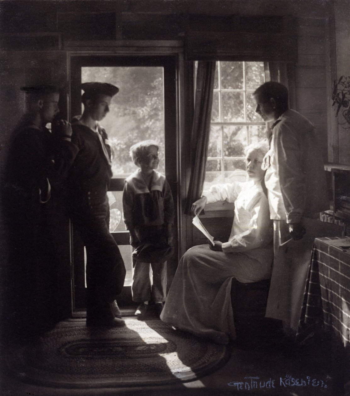 Sole in casa da Gertrude Käsebier