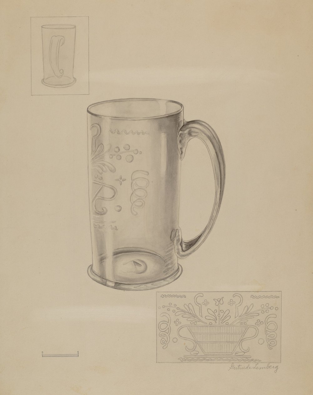 Tazza, c. 1936 da Gertrude Lemberg