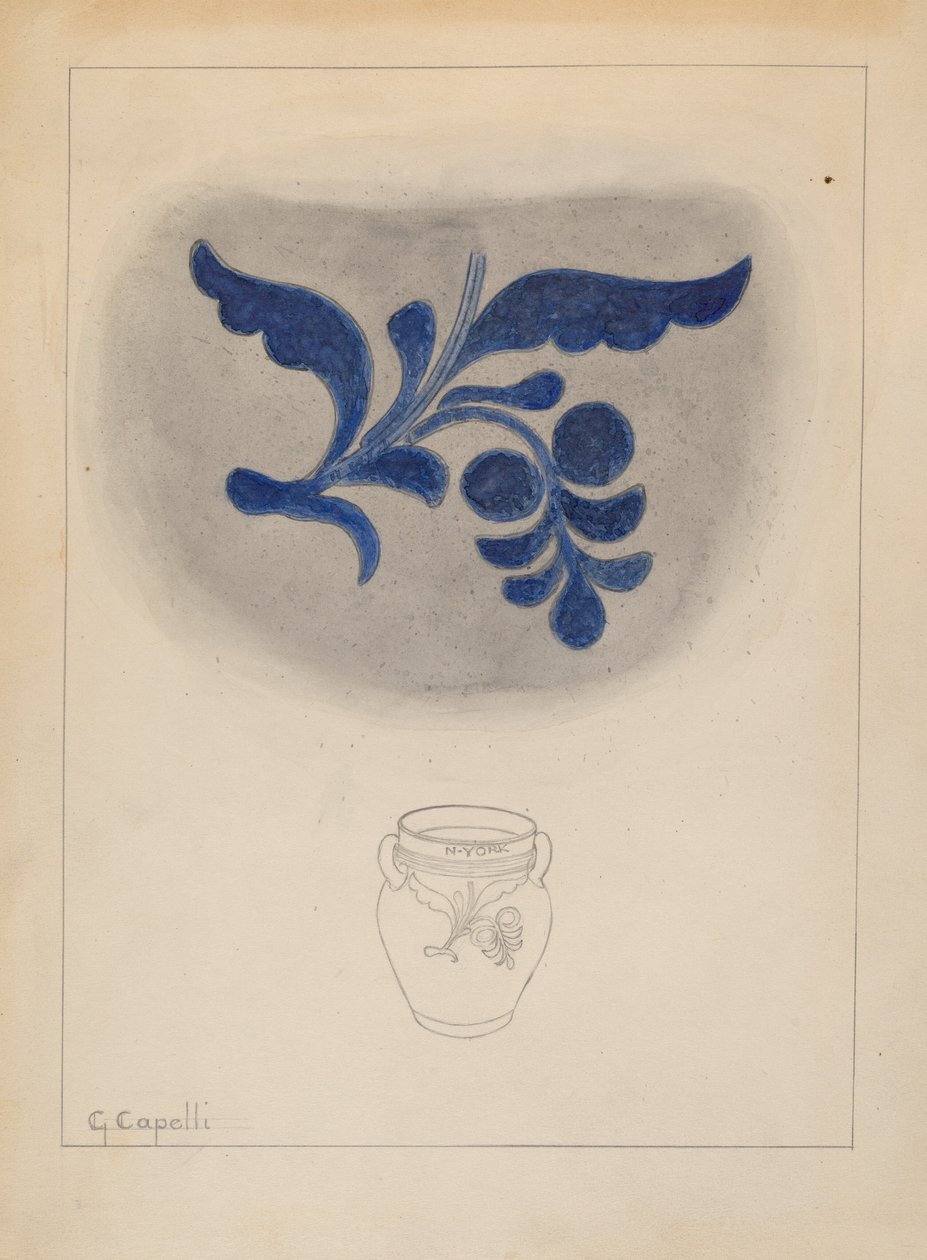 Vaso da Giacinto Capelli