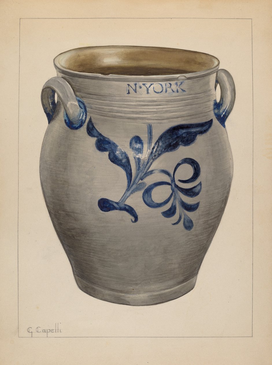Vaso, c. 1937 da Giacinto Capelli