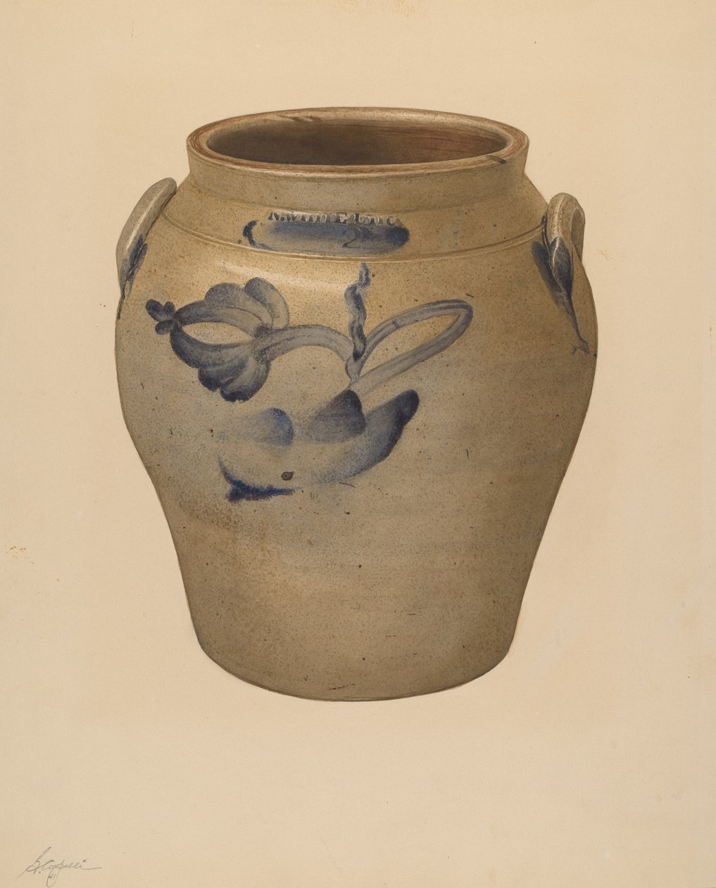 Vaso, c. 1941 da Giacinto Capelli