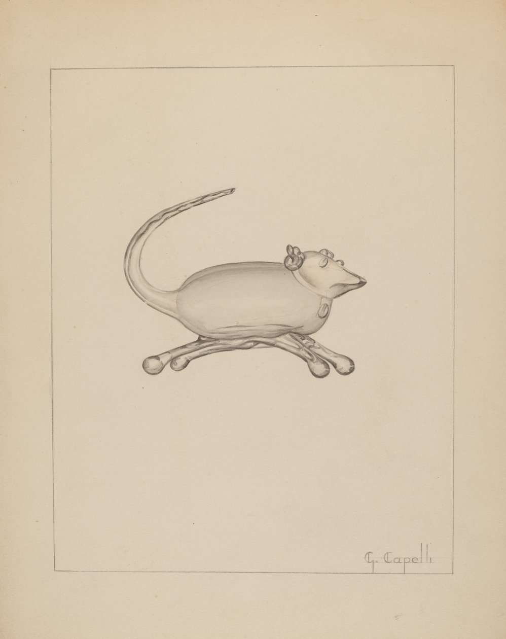 Topo, c. 1937 da Giacinto Capelli