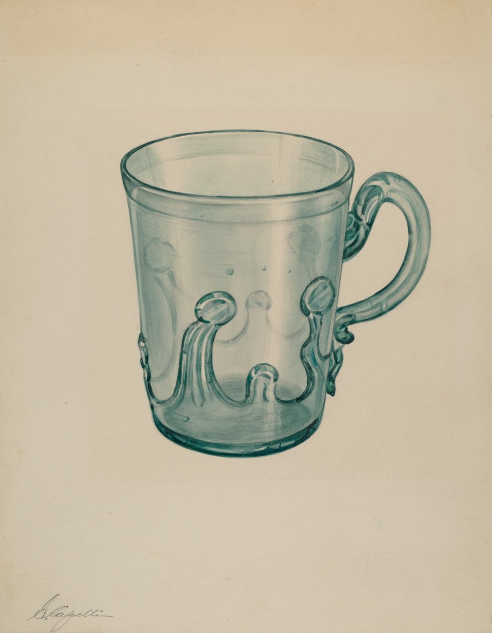 Tazza da Giacinto Capelli