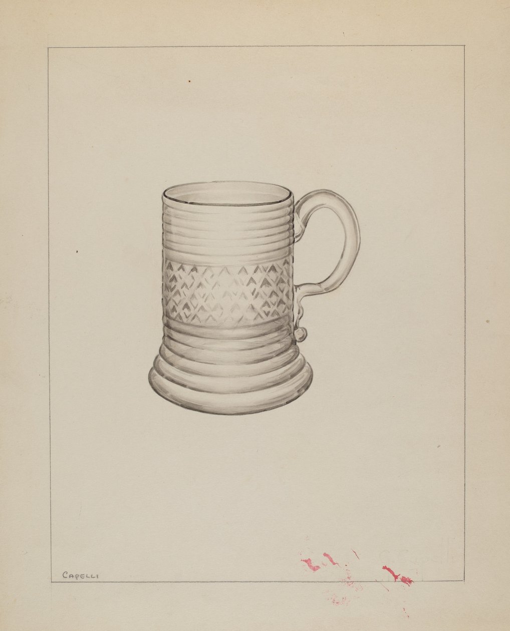 Tazza, c. 1937 da Giacinto Capelli