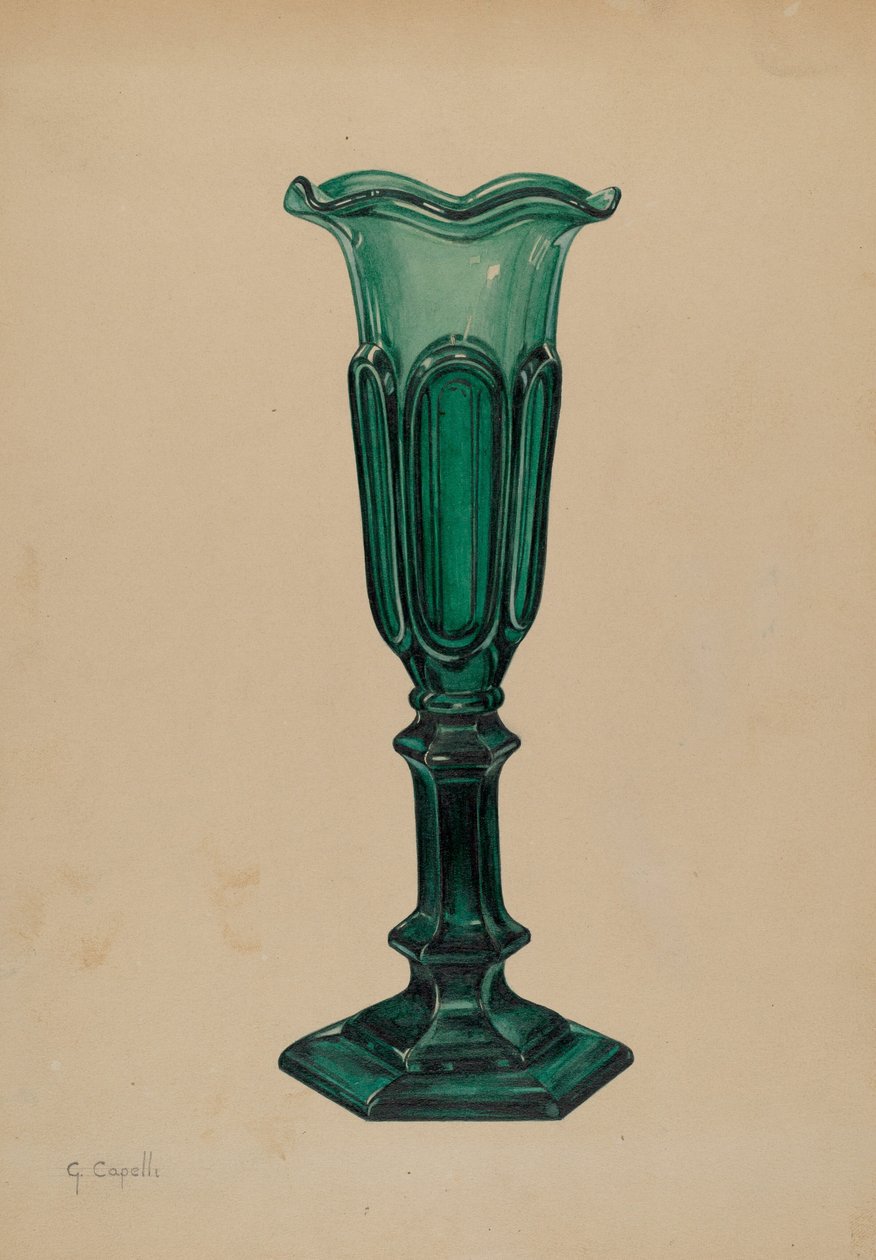 Vaso, c. 1937 da Giacinto Capelli