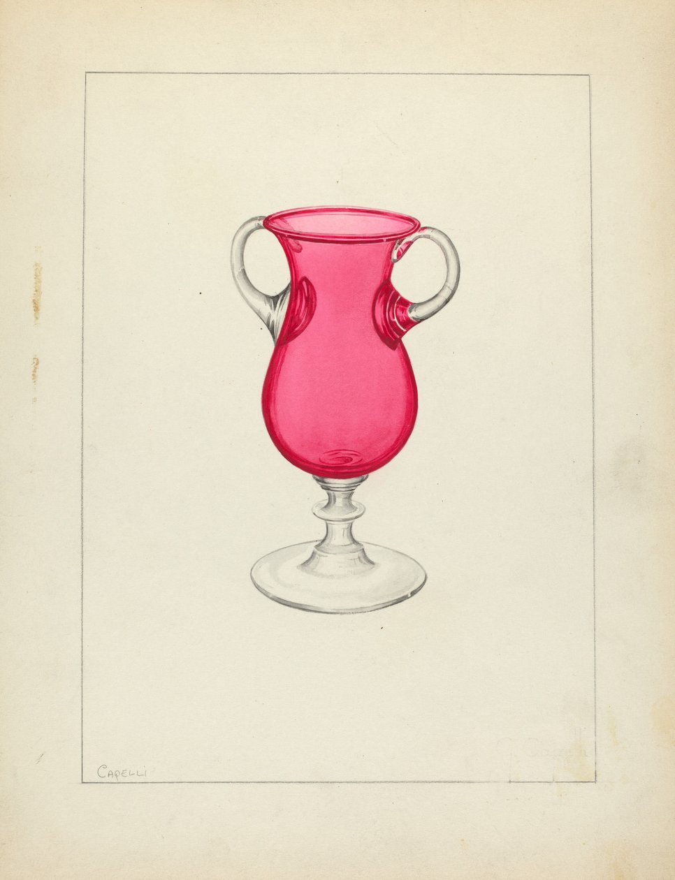 Vaso da Giacinto Capelli