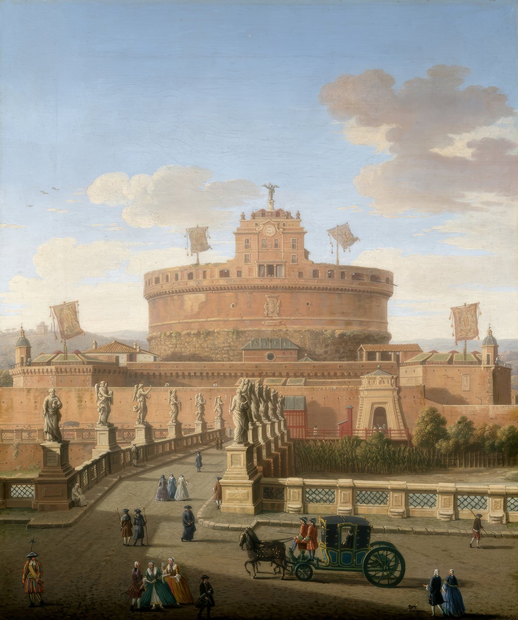 Roma, Vista di Castel Sant
