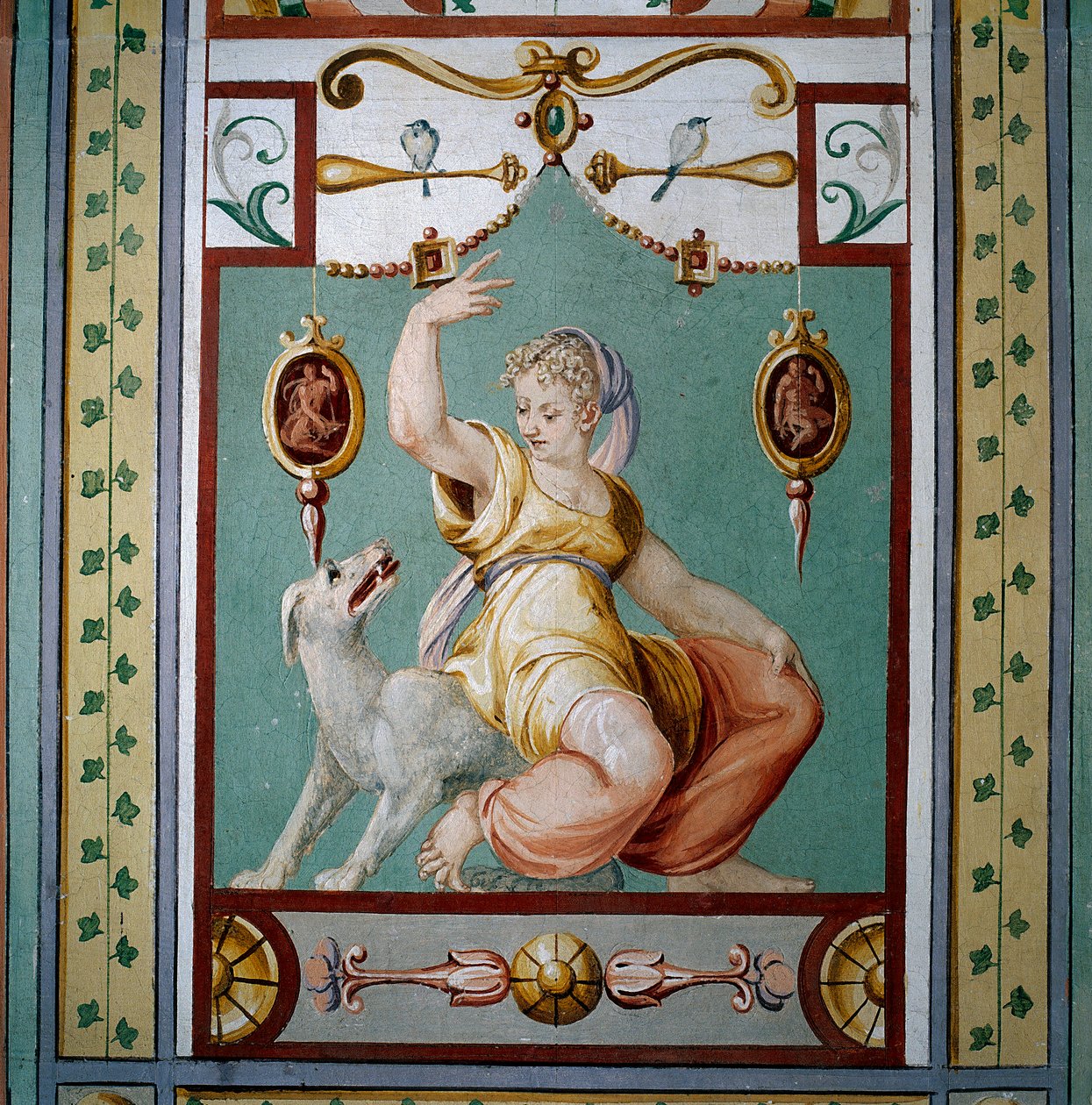 Allegoria della Fedeltà (affresco) da Giallo Fiorentino