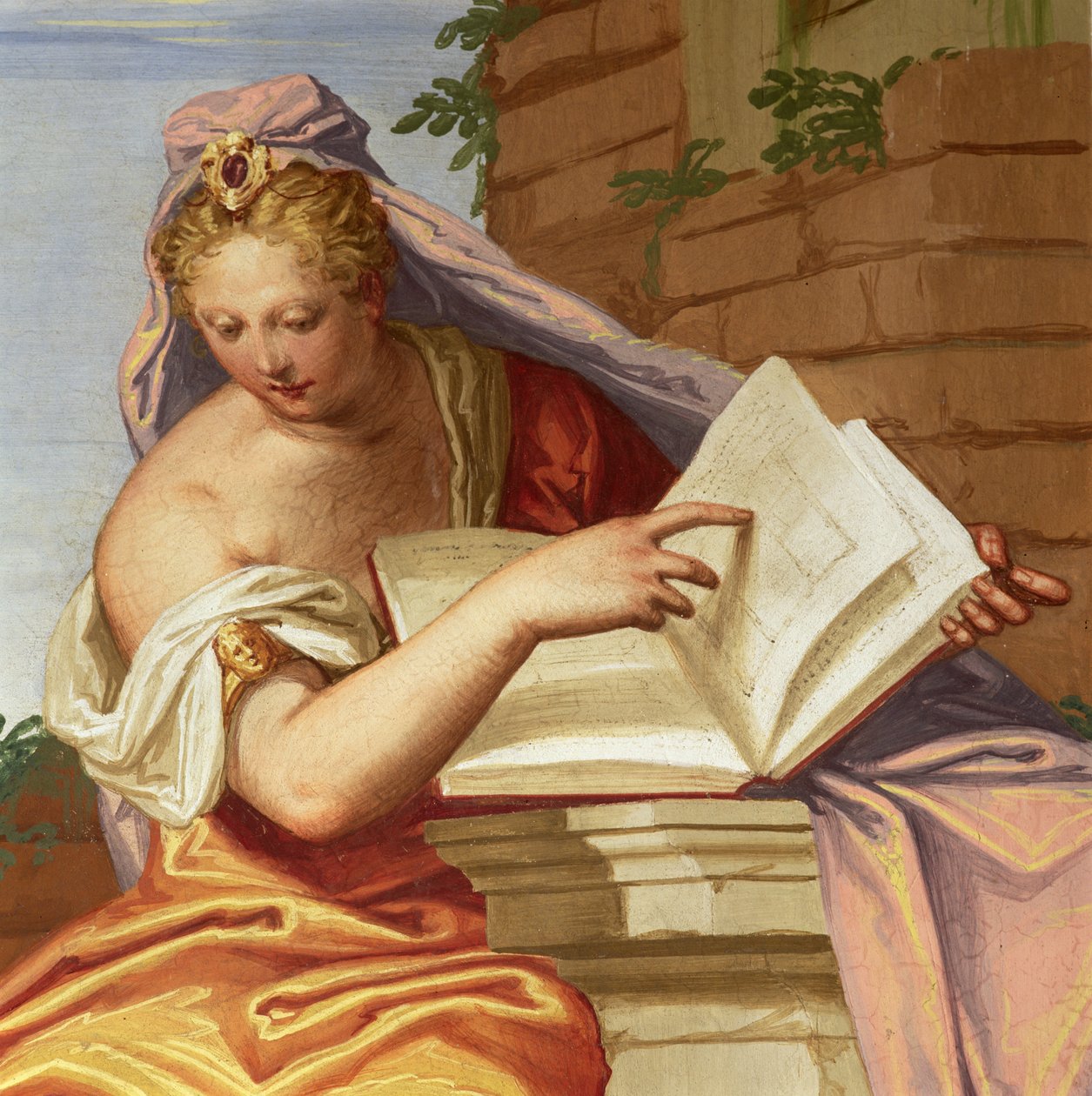 Architettura (dettaglio) da Giambattista 1526 78 Zelotti