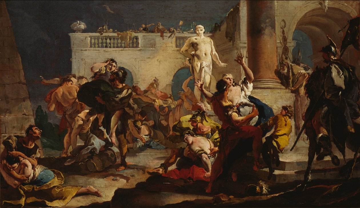 Il ratto delle Sabine, 1718-1719 da Giambattista Tiepolo