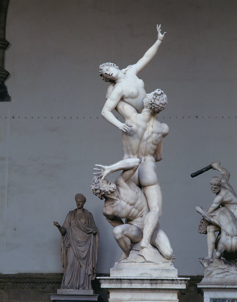 Il Ratto delle Sabine, 1574-82 (marmo) da Giambologna