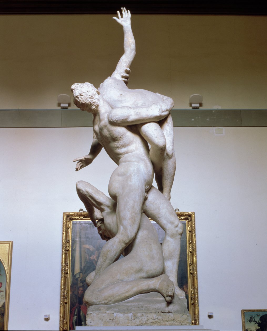 Il ratto delle Sabine, c.1583 (gesso) da Giambologna