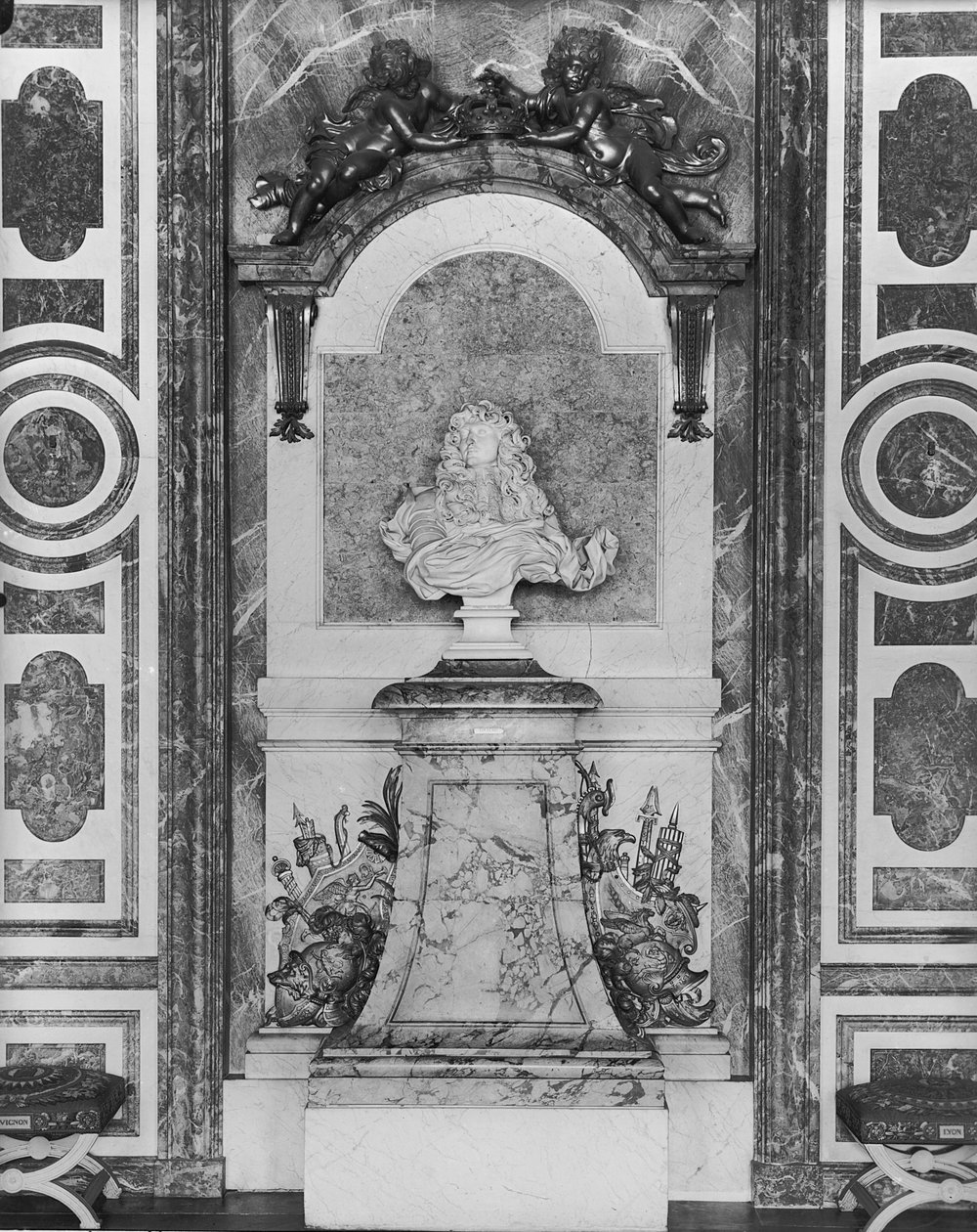 Busto ritratto di Luigi XIV (1638-1715) da Gian Lorenzo Bernini