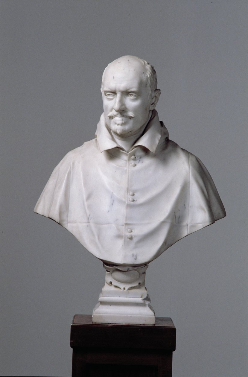 Ritratto di Alessandro Damasceni-Peretti-Montalto, 1622-23 (marmo) da Gian Lorenzo Bernini