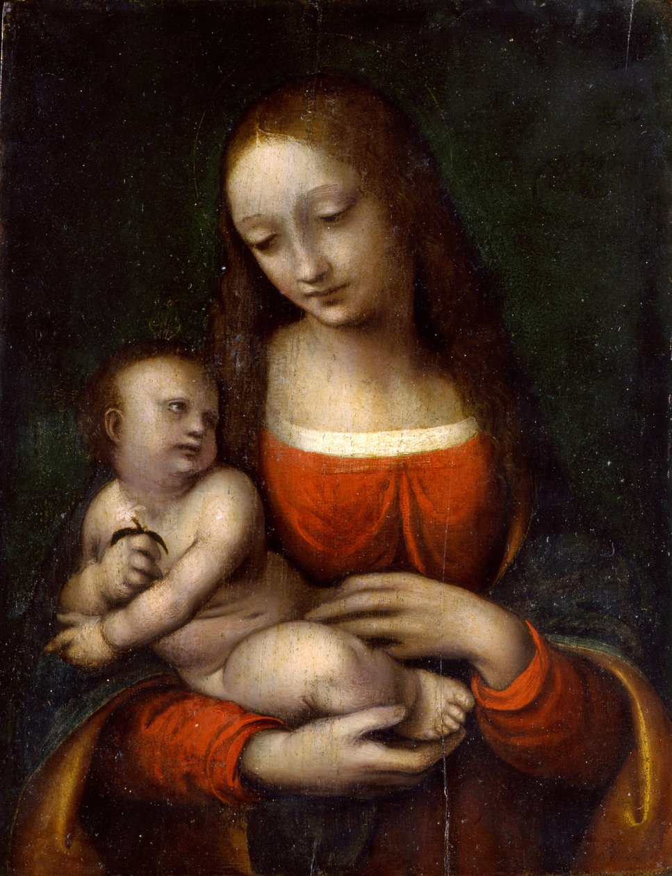 La Vergine e il Bambino Icosidodecaedro da Gian Pietro Rizzi