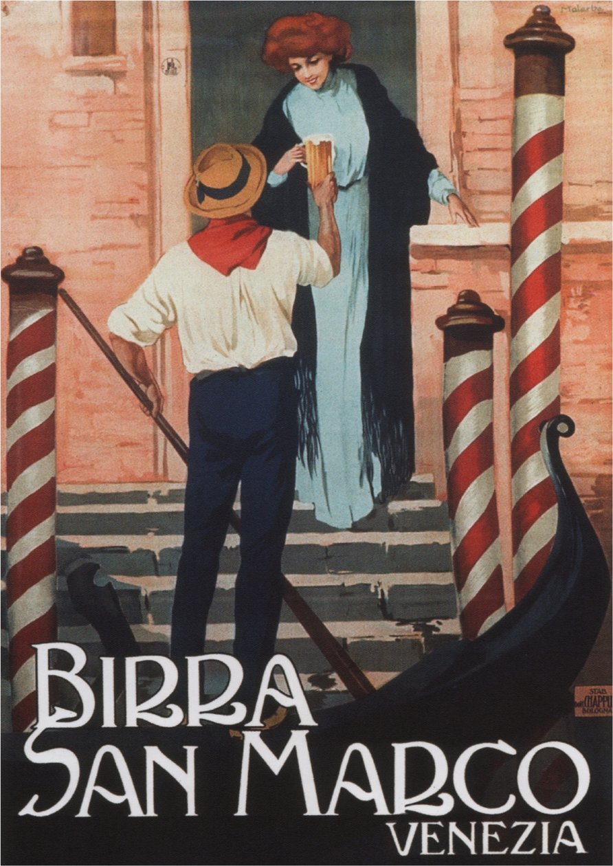 Birra San Marco, c. 1909 da Gian Emilio Malerba