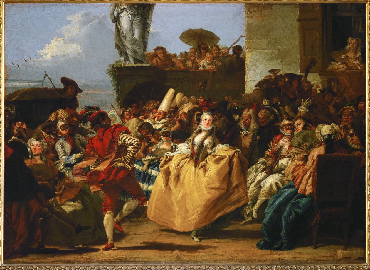 Carnival Scene … da Giandomenico (1727 1804) Tiepolo