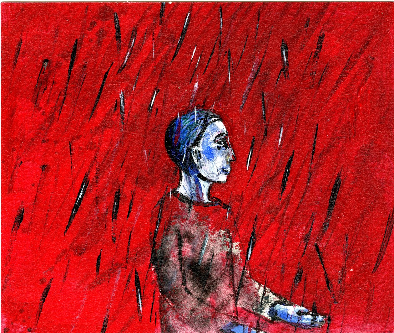 Notte rossa, pioggia blu, 2005 da Gigi Sudbury