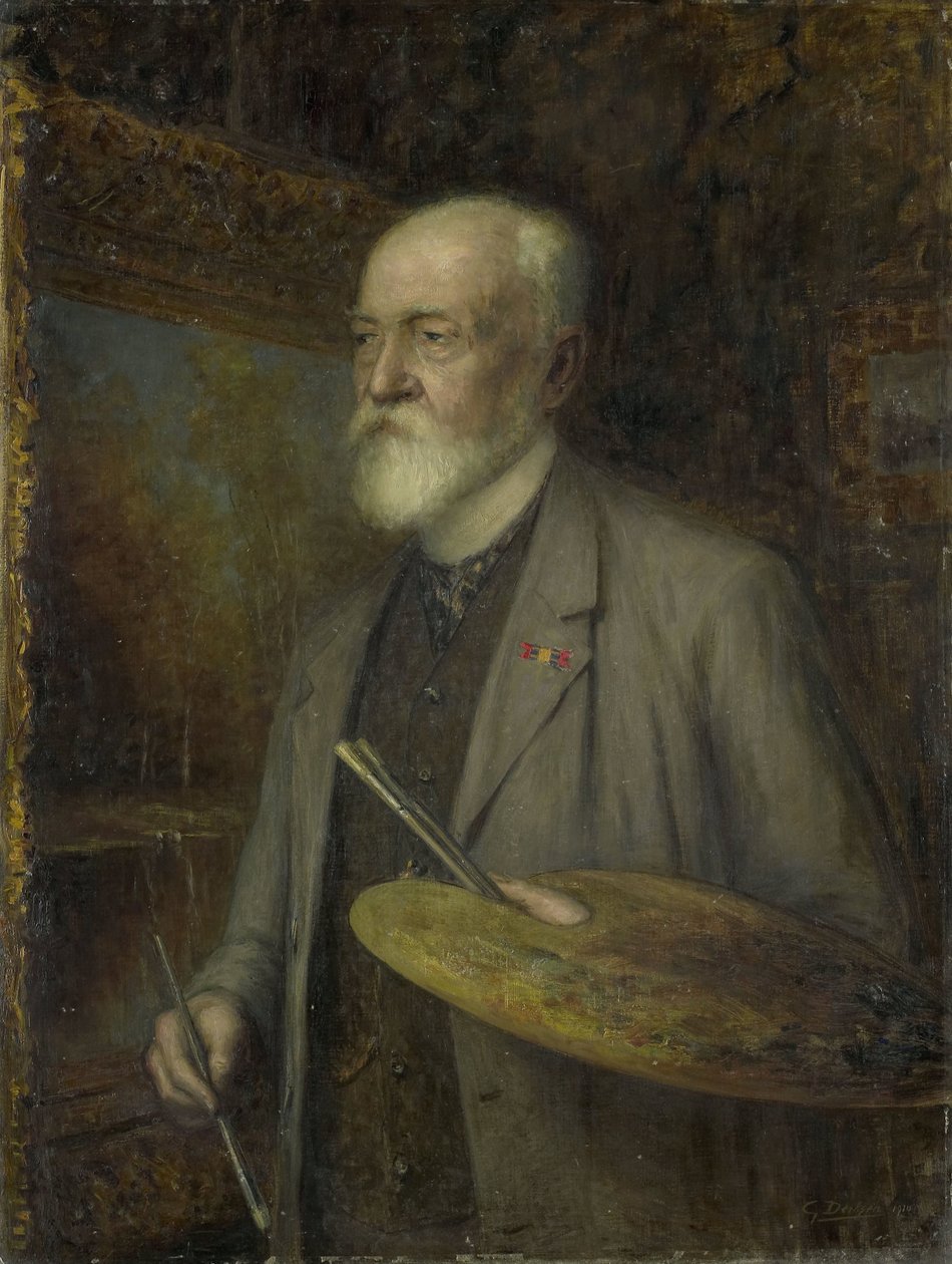Johannes Gijsbert Vogel (1828-1915), pittore da Gijsbertus Derksen