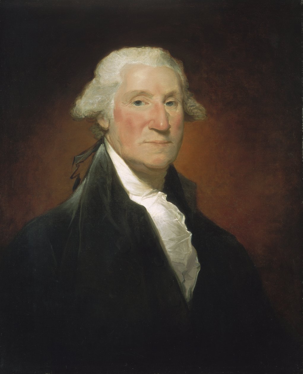 George Washington (ritratto Vaughan), 1795 da Gilbert Stuart