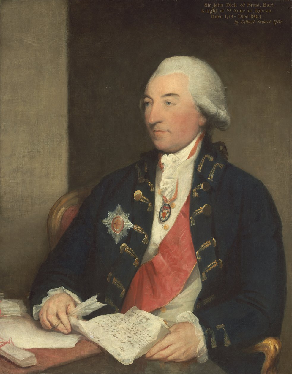 Sir John Dick, 1783 da Gilbert Stuart