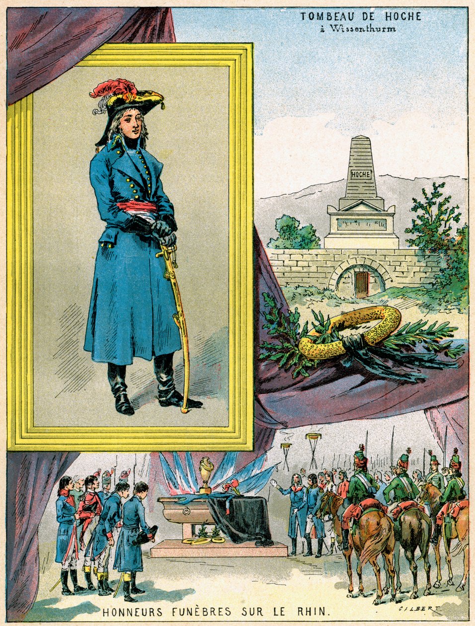 Lazare Hoche, soldato francese, 1898 da Gilbert
