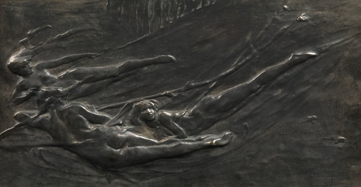 Il derelitto, prima fusione 1900 (bronzo) da Gilbert Bayes