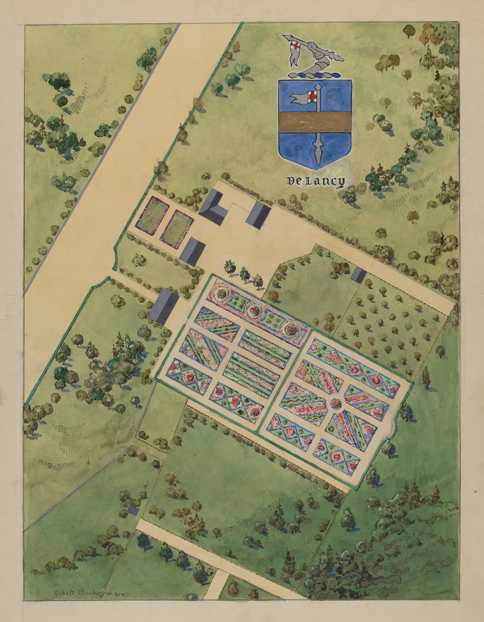 Tenuta di J. Delancey da Gilbert Sackerman