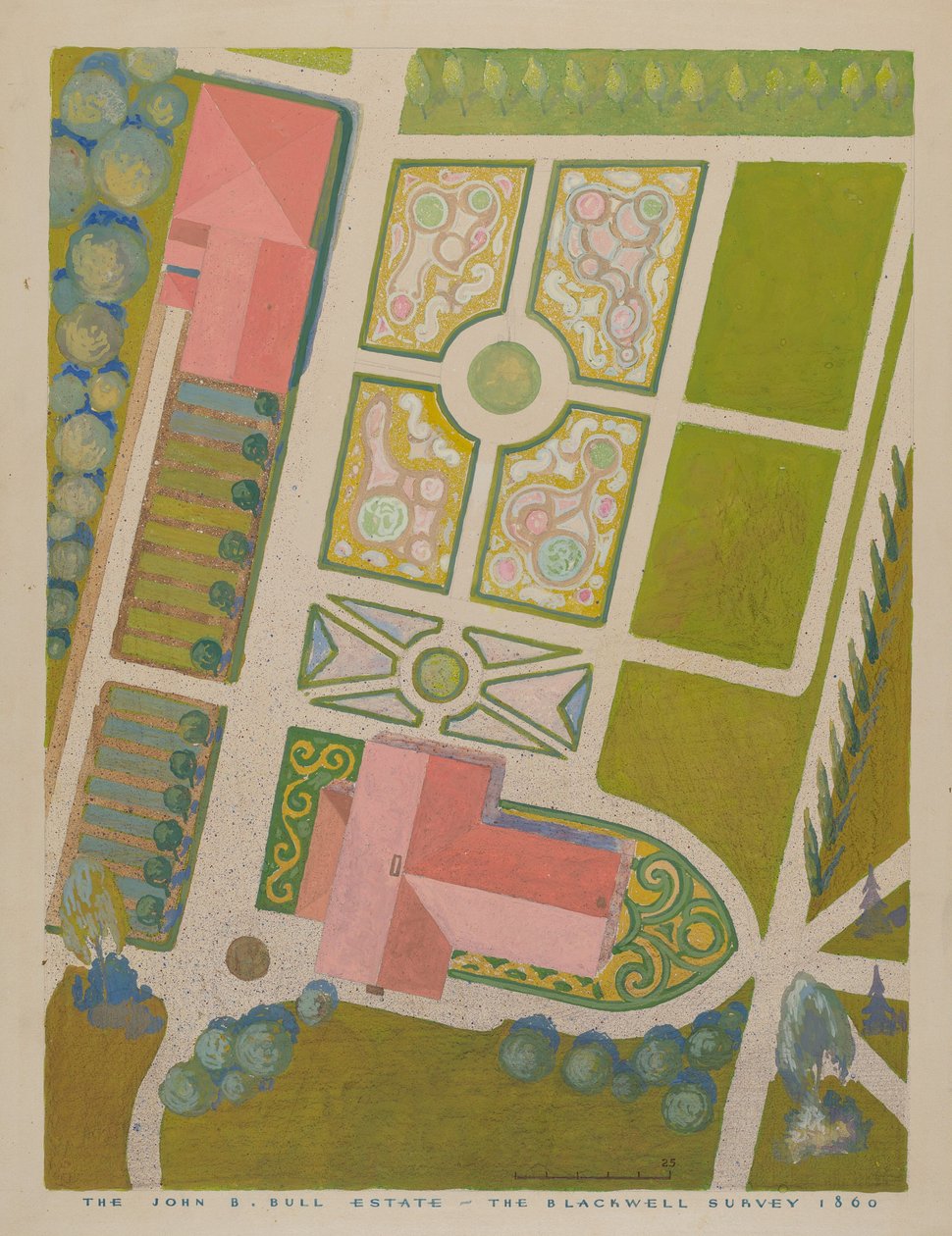 Giardino di John B. Bull da Gilbert Sackerman