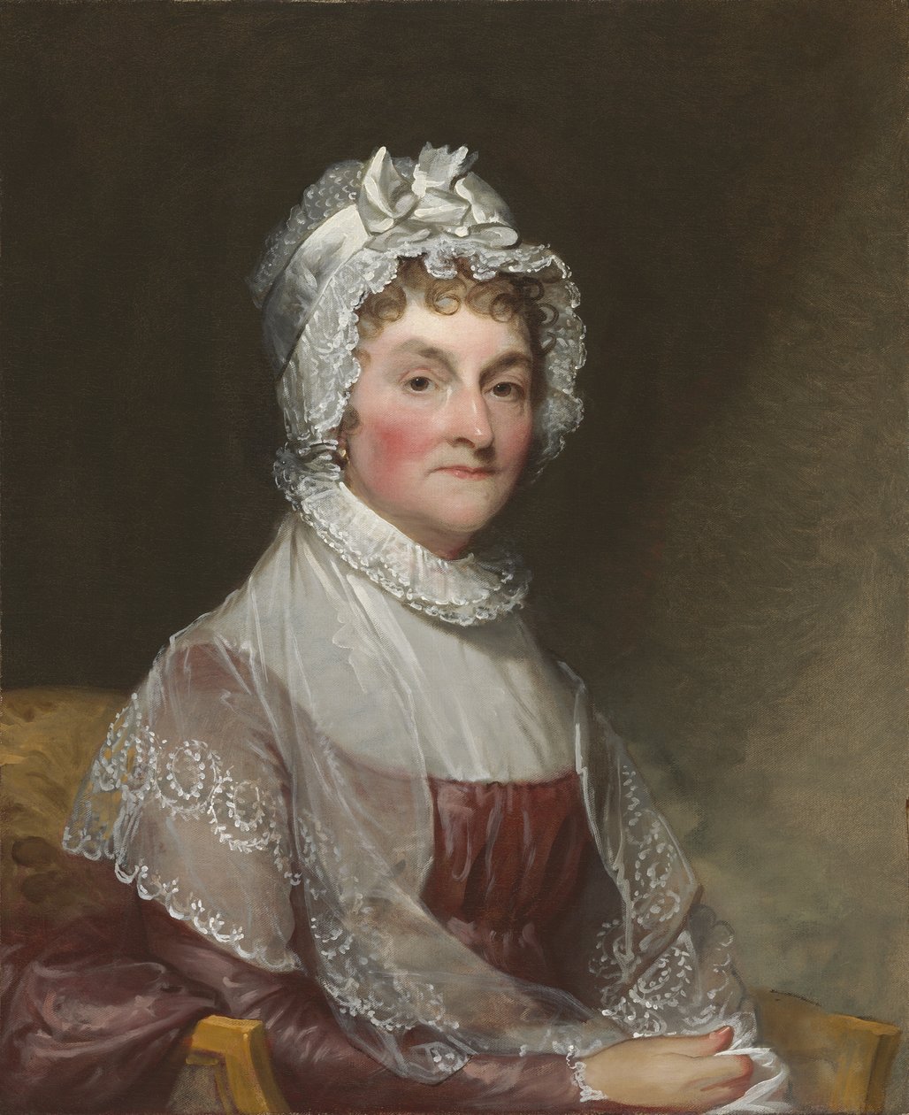 Abigail Smith Adams (Mrs. John Adams) da Gilbert Stuart