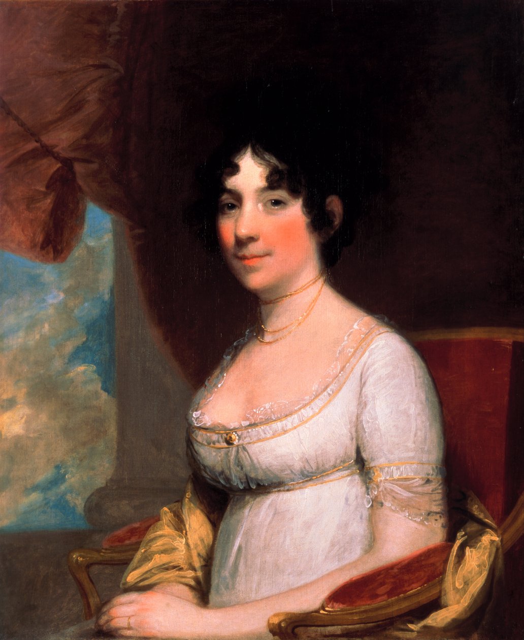 Dolley Payne Madison (Mrs. James Madison) da Gilbert Stuart
