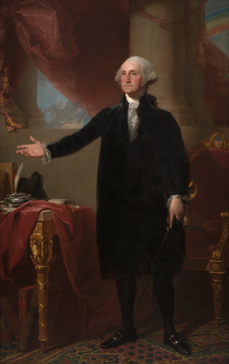 George Washington (Ritratto di Lansdowne) da Gilbert Stuart