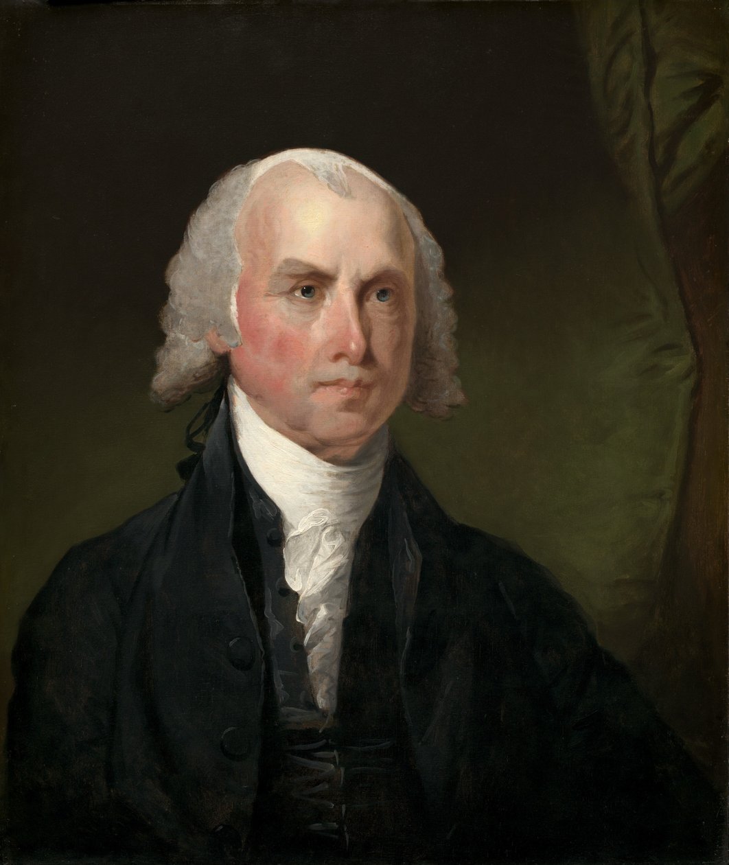 James Madison, c. 1821 da Gilbert Stuart