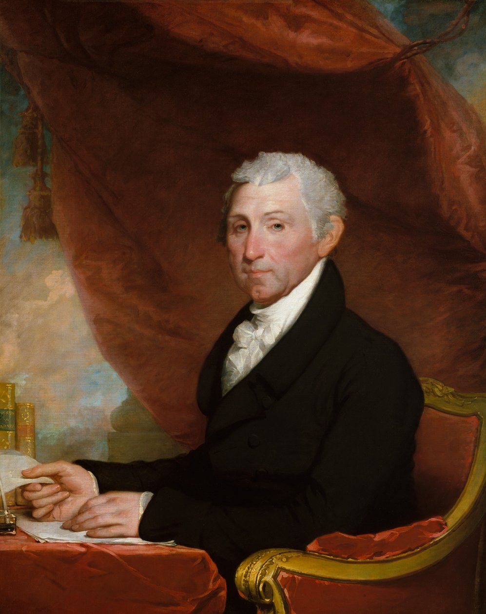 James Monroe da Gilbert Stuart