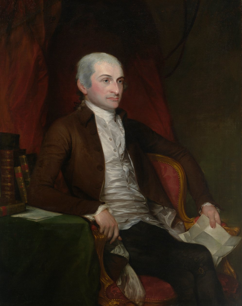John Jay, iniziato nel 1784, completato nel 1818 da Gilbert Stuart