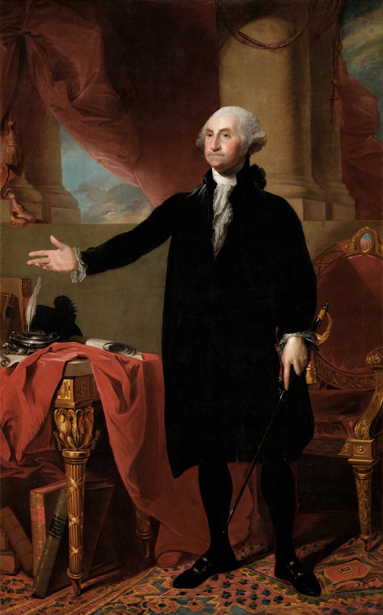 Ritratto di George Washington da Gilbert Stuart