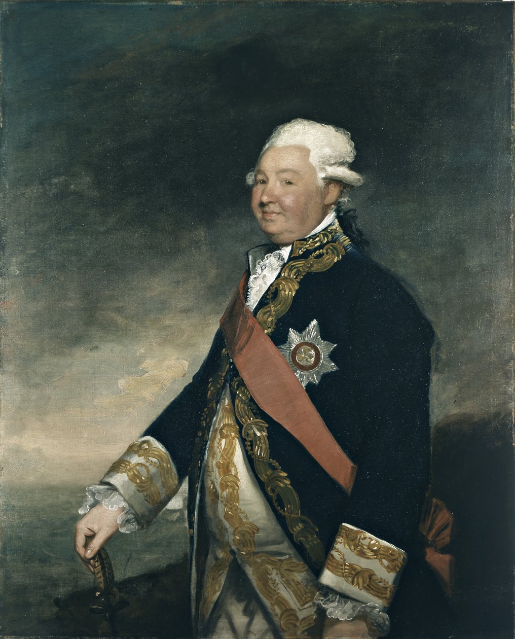 Viceammiraglio Edward Hughes da Gilbert Stuart